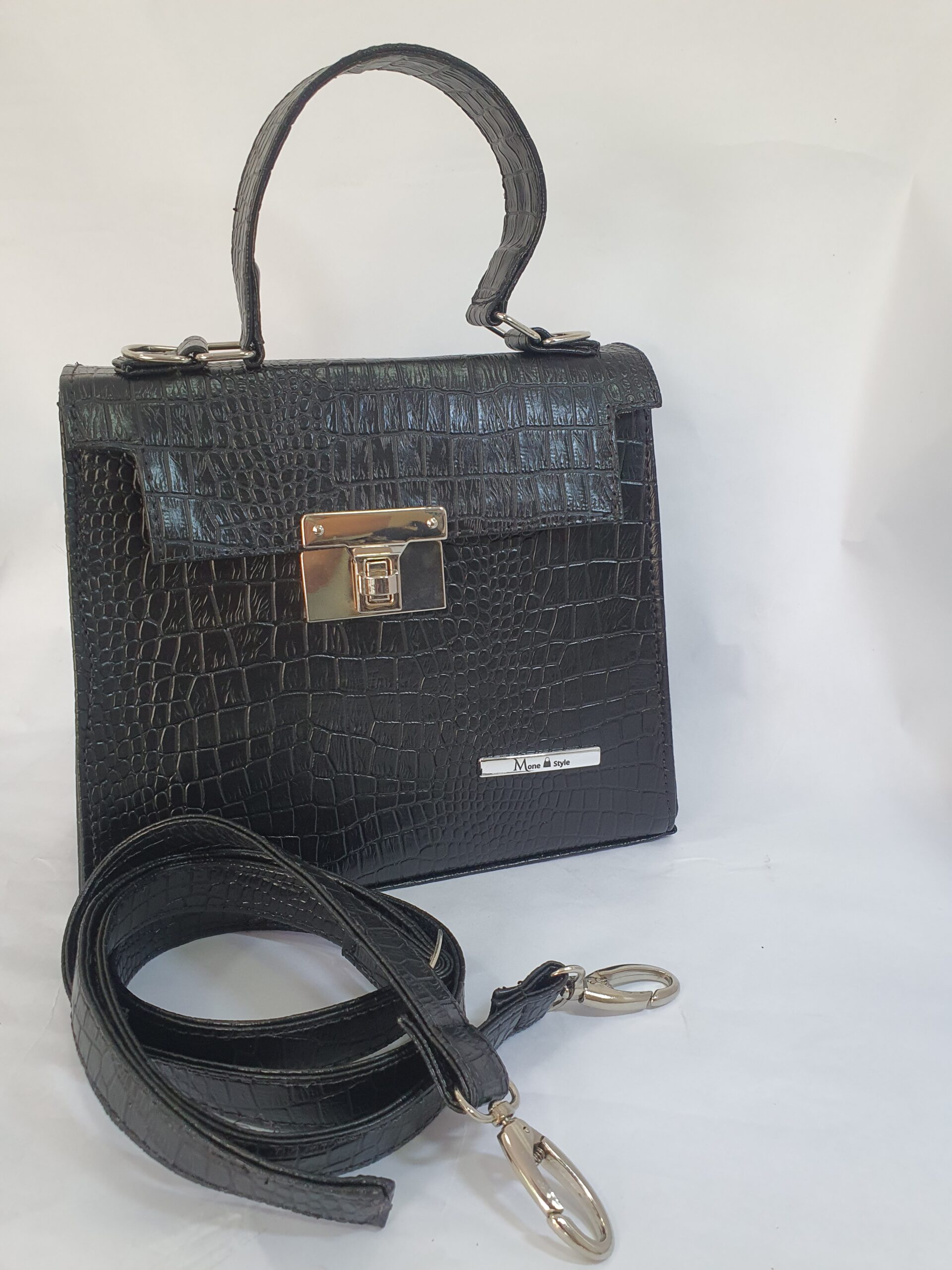 Bolsa Satchel Preta - Imagem 5
