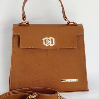 Bolsa Satchel Marrom