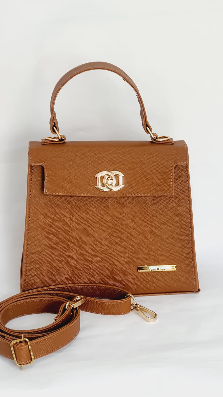 Bolsa Satchel Marrom